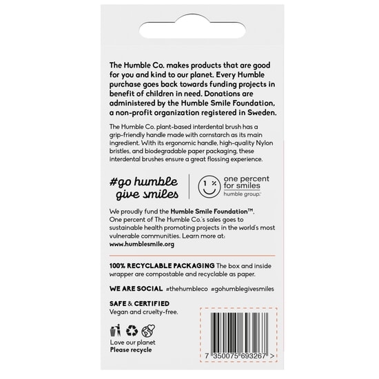 Humble Interdental Brush Plant-based Size 1 6 st