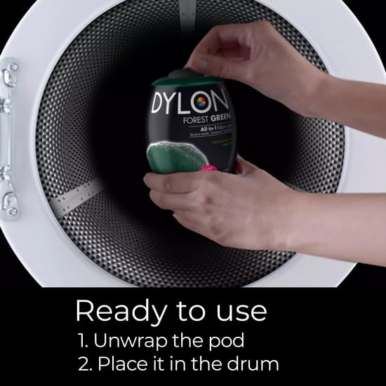 Dylon Pod All-in-1 Textilfärg 09 Forest Green