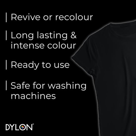Dylon Pod All-in-1 textilfärg 12 Intense Black