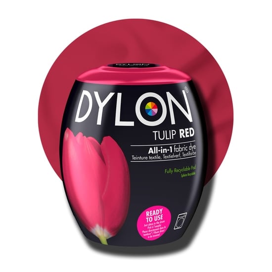 Dylon Pod All-in-1 textilfärg 36 Tulip Red
