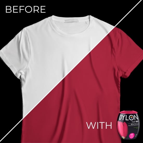 Dylon Pod All-in-1 textilfärg 36 Tulip Red