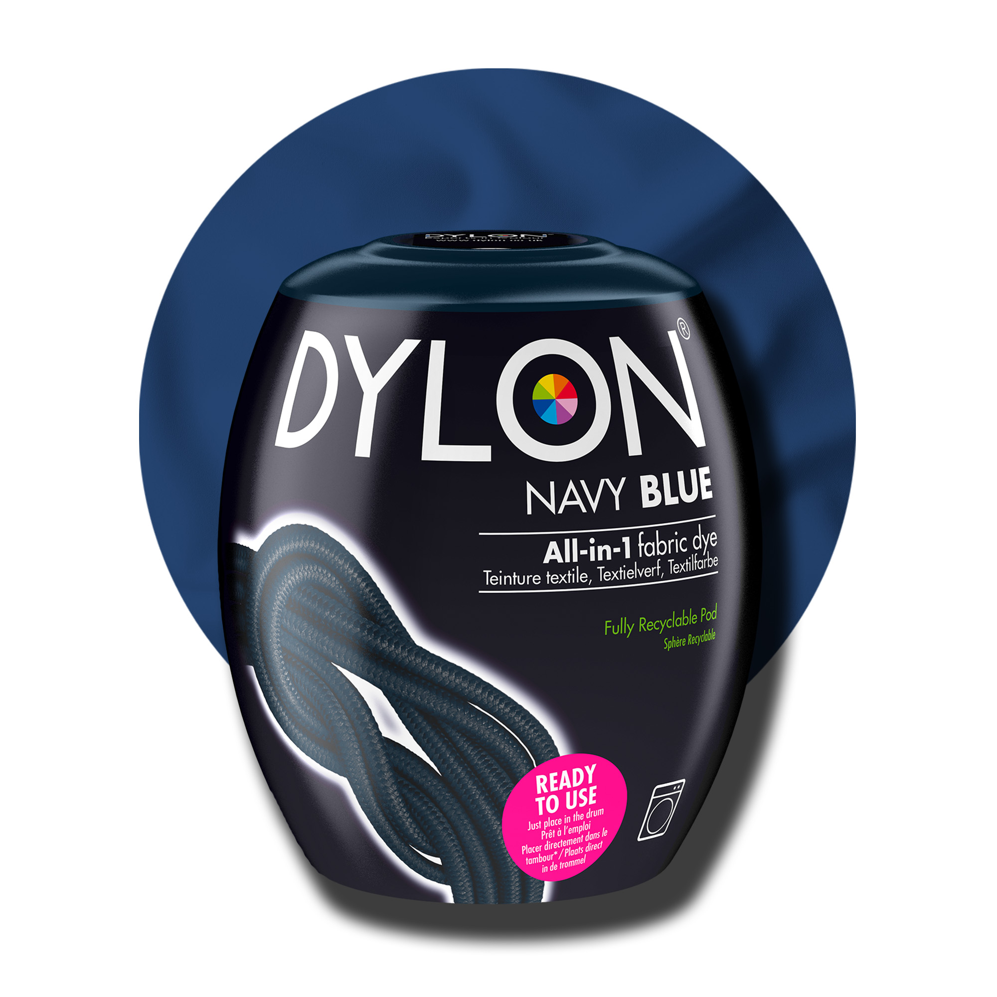 Dylon Pod All-in-1 textilfärg 08 Navy Blue