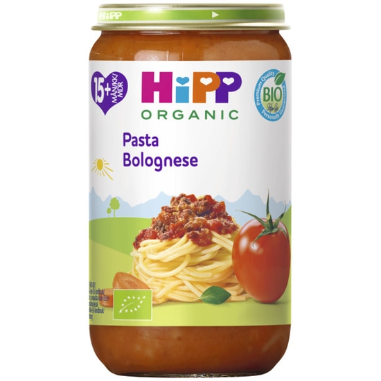 Hipp Pasta Bolognese 15 m 250g