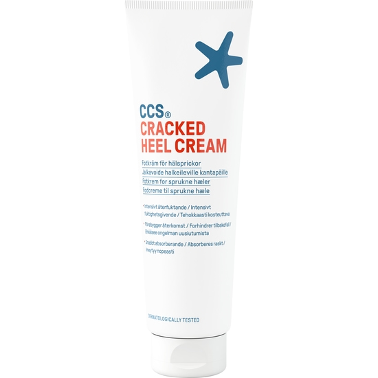 CCS Cracked Heel Fotkräm för Hälsprickor 125 ml