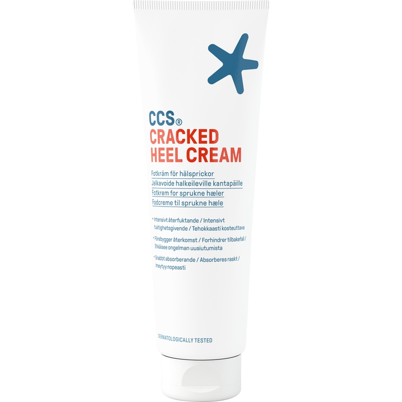 CCS Cracked Heel Fotkräm för Hälsprickor 125 ml
