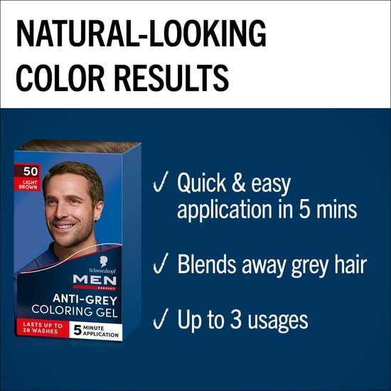 Schwarzkopf Men Perfect hårfärg 50 Light Brown