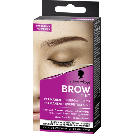 Schwarzkopf Brow Tint Dark Brown 4-1
