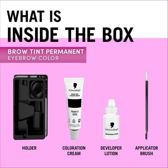 Schwarzkopf Brow Tint Dark Brown 4-1