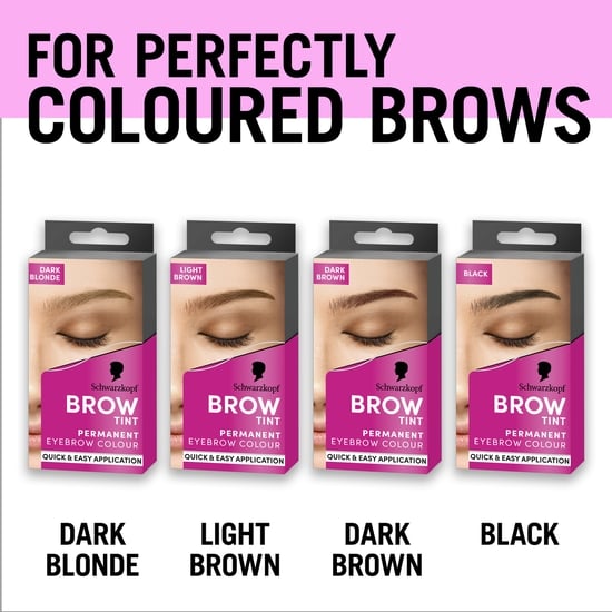 Schwarzkopf Brow Tint Dark Brown 4-1