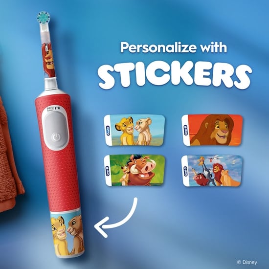 Oral-B Pro Kids The Lion King Eltandborste Designed by Braun