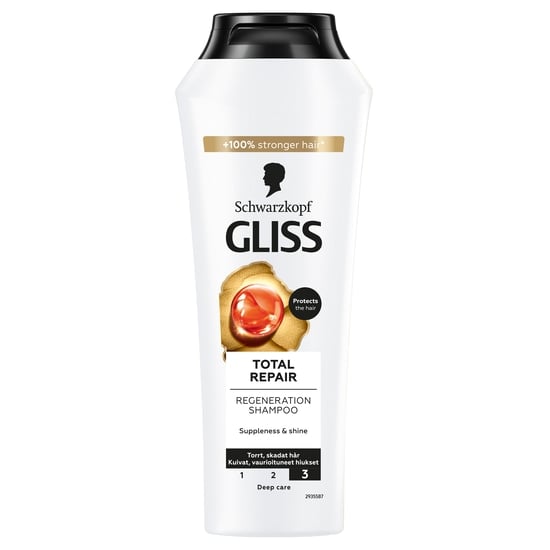 Schwarzkopf Gliss Regeneration Schampo Total Repair 250 ml