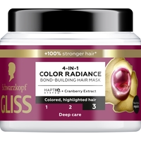 Schwarzkopf Gliss 4-In-1 Color Radiance Bond-Building Hair Mask 400 ml