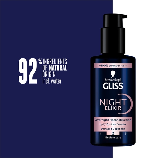 Schwarzkopf Gliss Night Elixir Overnight Reconstruction 100 ml