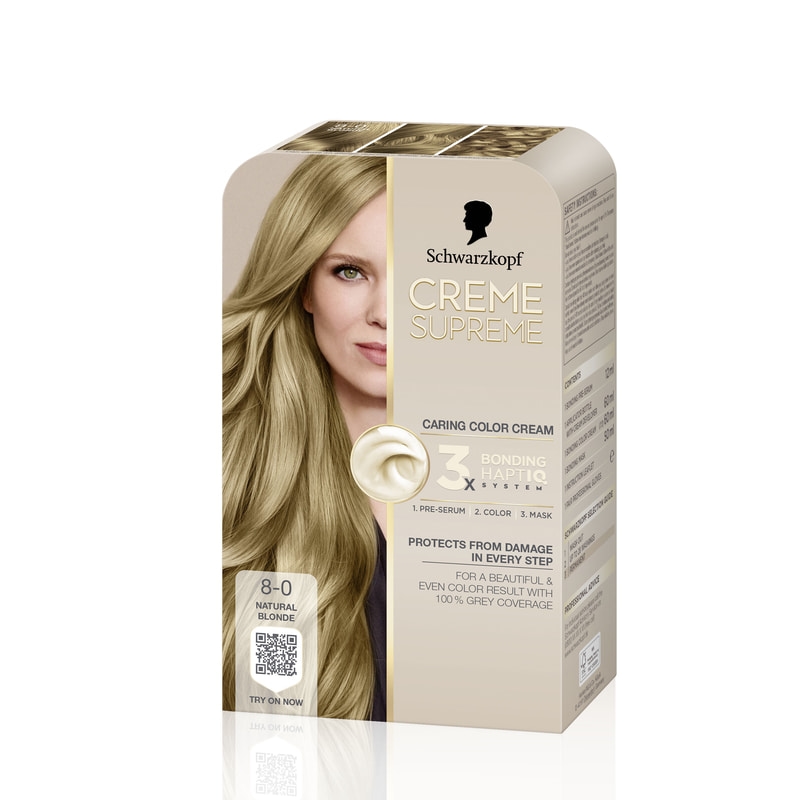 Schwarzkopf Creme Supreme 8-0 Natural Blonde