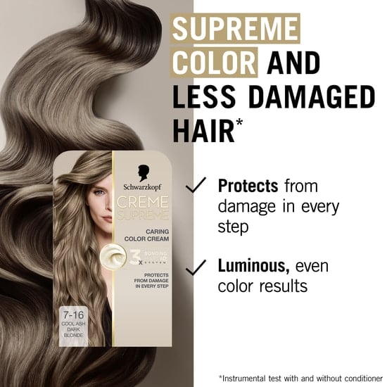 Schwarzkopf Creme Supreme 7-16 Cool Ash Dark Blonde