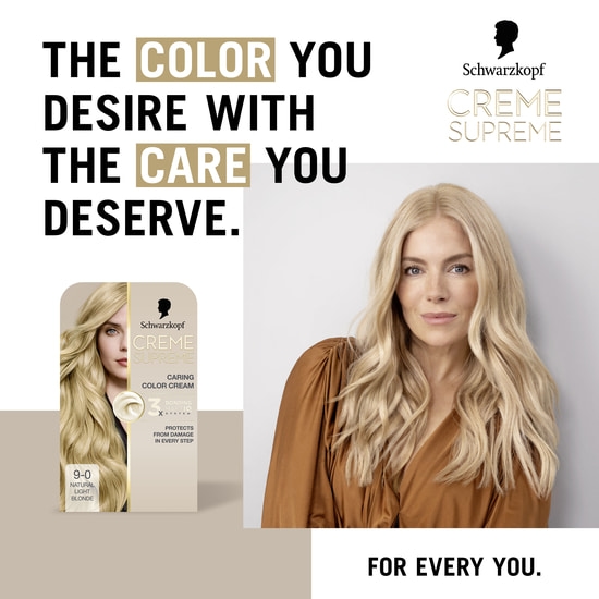 Schwarzkopf Creme Supreme 9-0 Natural Light Blonde