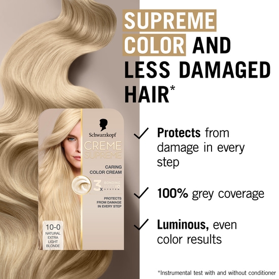 Schwarzkopf Creme Supreme 10-0 Natural Extra Light Blonde