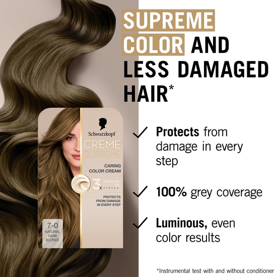 Schwarzkopf Creme Supreme 7-0 Natural Dark Blonde