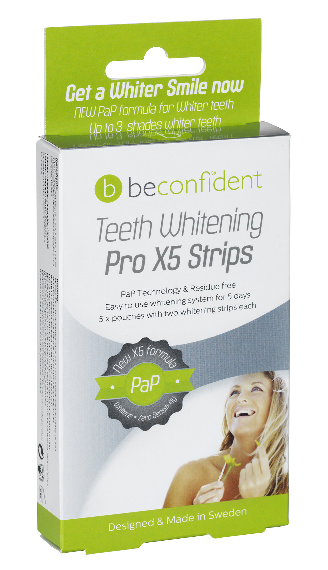 Beconfident Teeth Whitening Pro X5 Strips 5 dagar