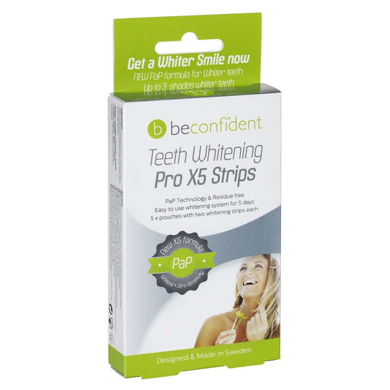 Beconfident Teeth Whitening Pro X5 Strips 5 dagar
