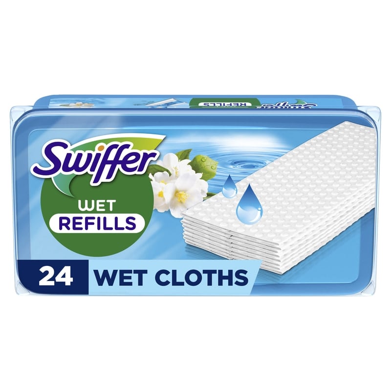 Swiffer Wet Fuktiga Dammtrasor med Morning Fresh-doft 24 st