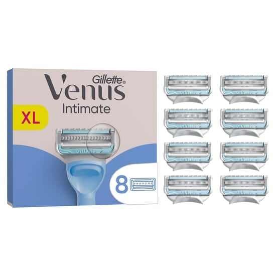 Gillette Venus Intimate Rakblad för Intimområdet 8 st