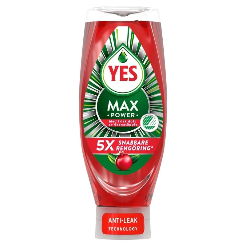 YES MaxPower Diskmedel Pomegranate 660 ml