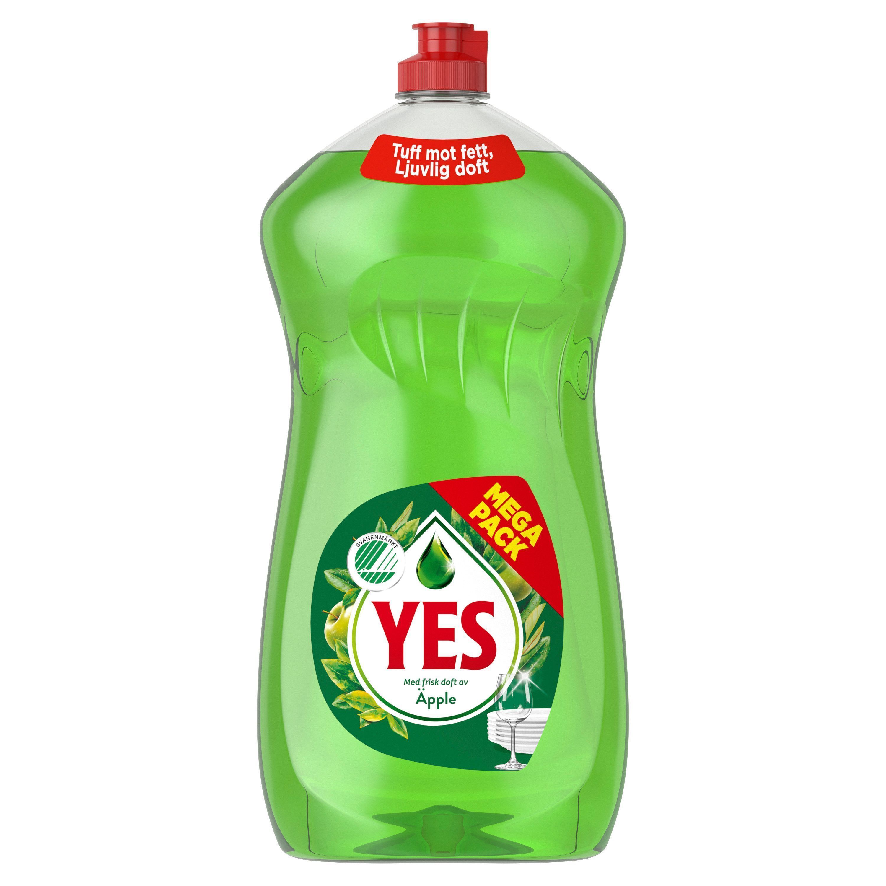 YES Clean & Fresh Diskmedel Apple 1250 ml