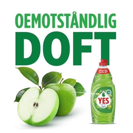 YES Clean & Fresh Diskmedel Apple 1250 ml