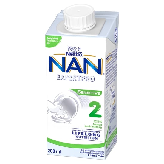 NAN 2 EXPERTPRO Sensitive drickfärdig 2 200 ml