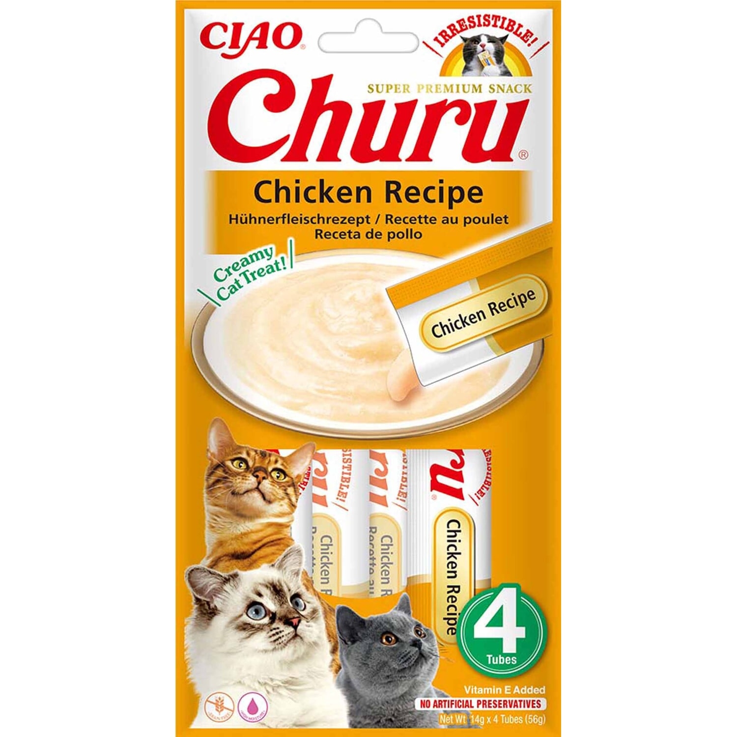 Alternativ bild 1 för Churu Cat Chicken 4 st