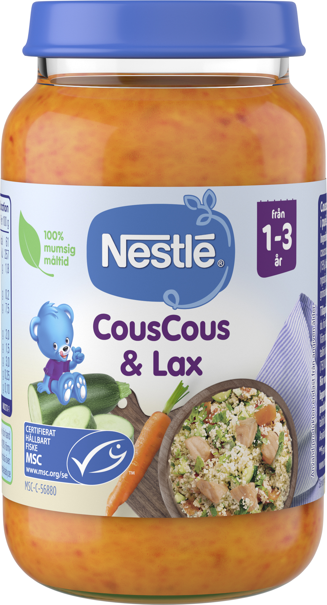 Nestlé Couscous Lax 1-3 år 220 g
