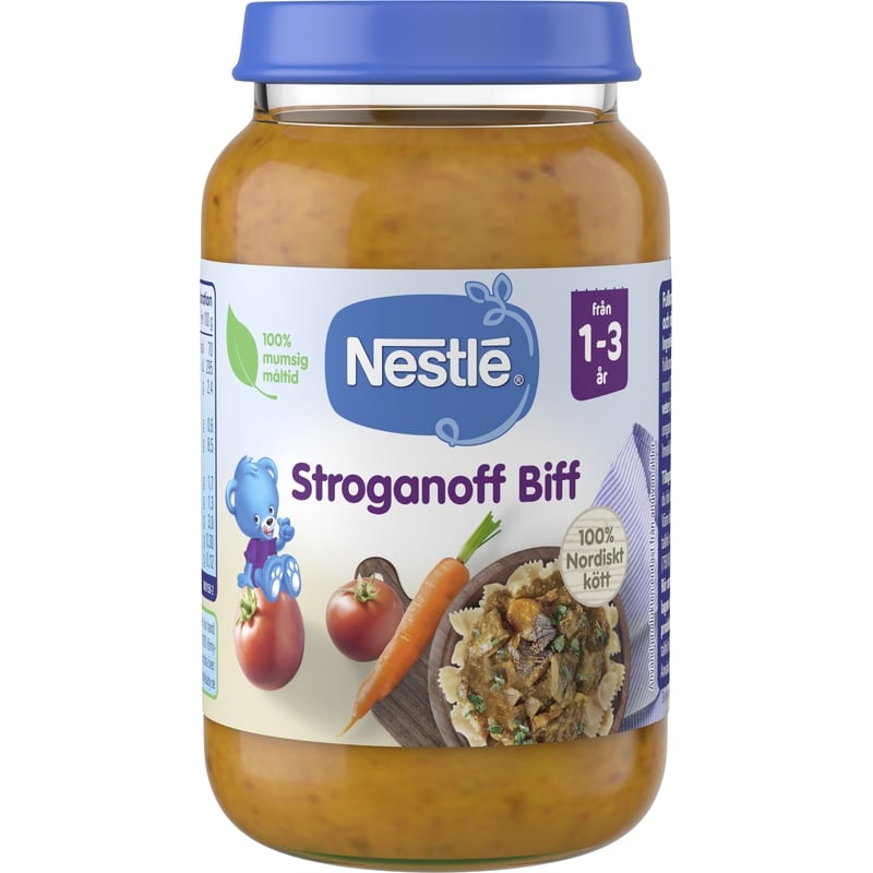 3 för 2 | Nestlé Biff Stroganoff 1-3 år 220 g
