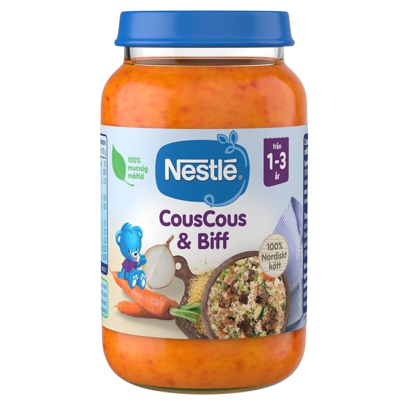 3 för 2 | Nestlé Couscous & Biff 1-3 år 220 g