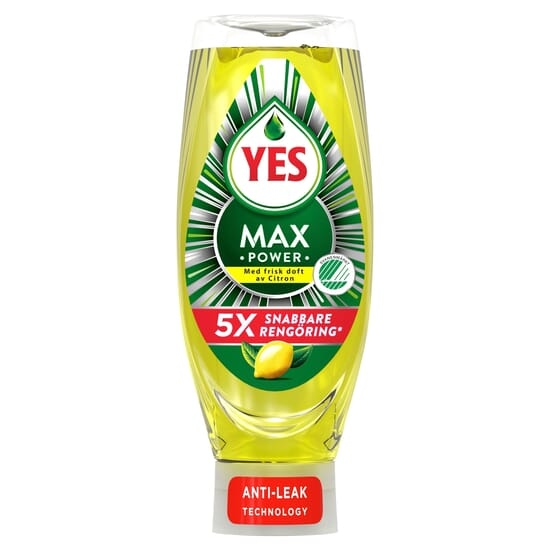YES MaxPower Diskmedel Lemon 660 ml
