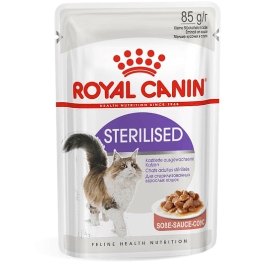 Royal Canin Sterilised Gravy Adult Våtfoder för Katt 1,02 kg