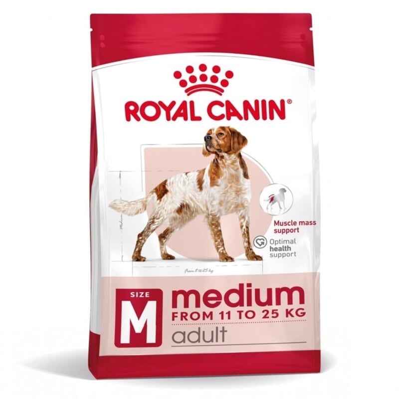 Royal Canin Medium Adult Torrfoder för Hund 4 kg