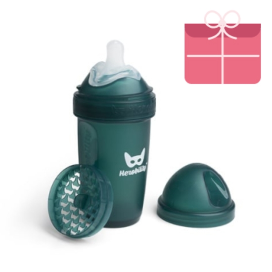 Herobility Nappflaska Dark Green 240 ml