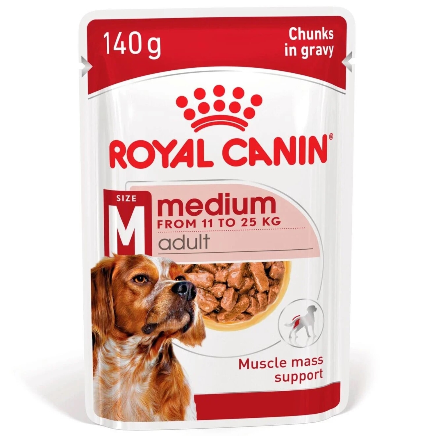 Alternativ bild 1 för Royal Canin Medium Adult 10x140g