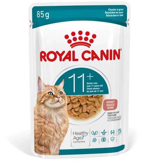 Royal Canin Ageing 11+ Bitar i Sås Våtfoder för Katt 1,02 kg