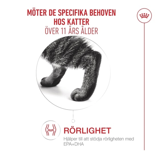 Royal Canin Ageing 11+ Bitar i Sås Våtfoder för Katt 1,02 kg