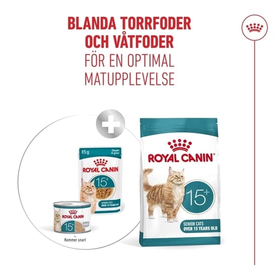 Royal Canin Ageing 15+ Bitar i Sås Våtfoder för Katt 1,02 kg