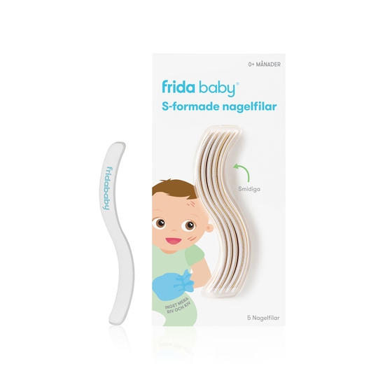 FridaBaby S-formade nagelfilar 5 st