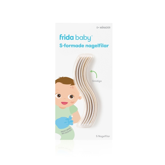 FridaBaby S-formade nagelfilar 5 st