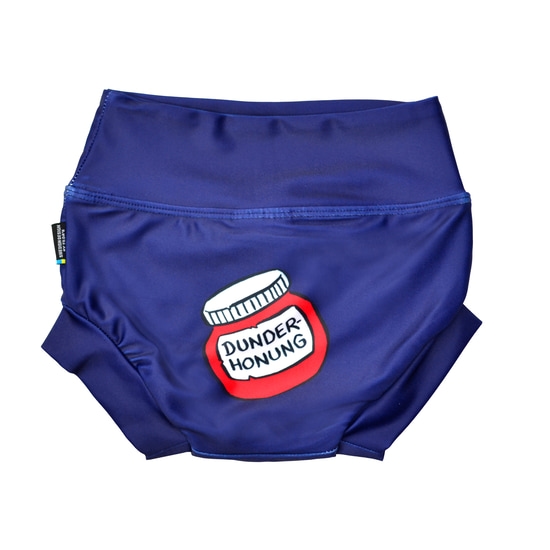 Swimpy Badblöja 3-6M Bamse blå