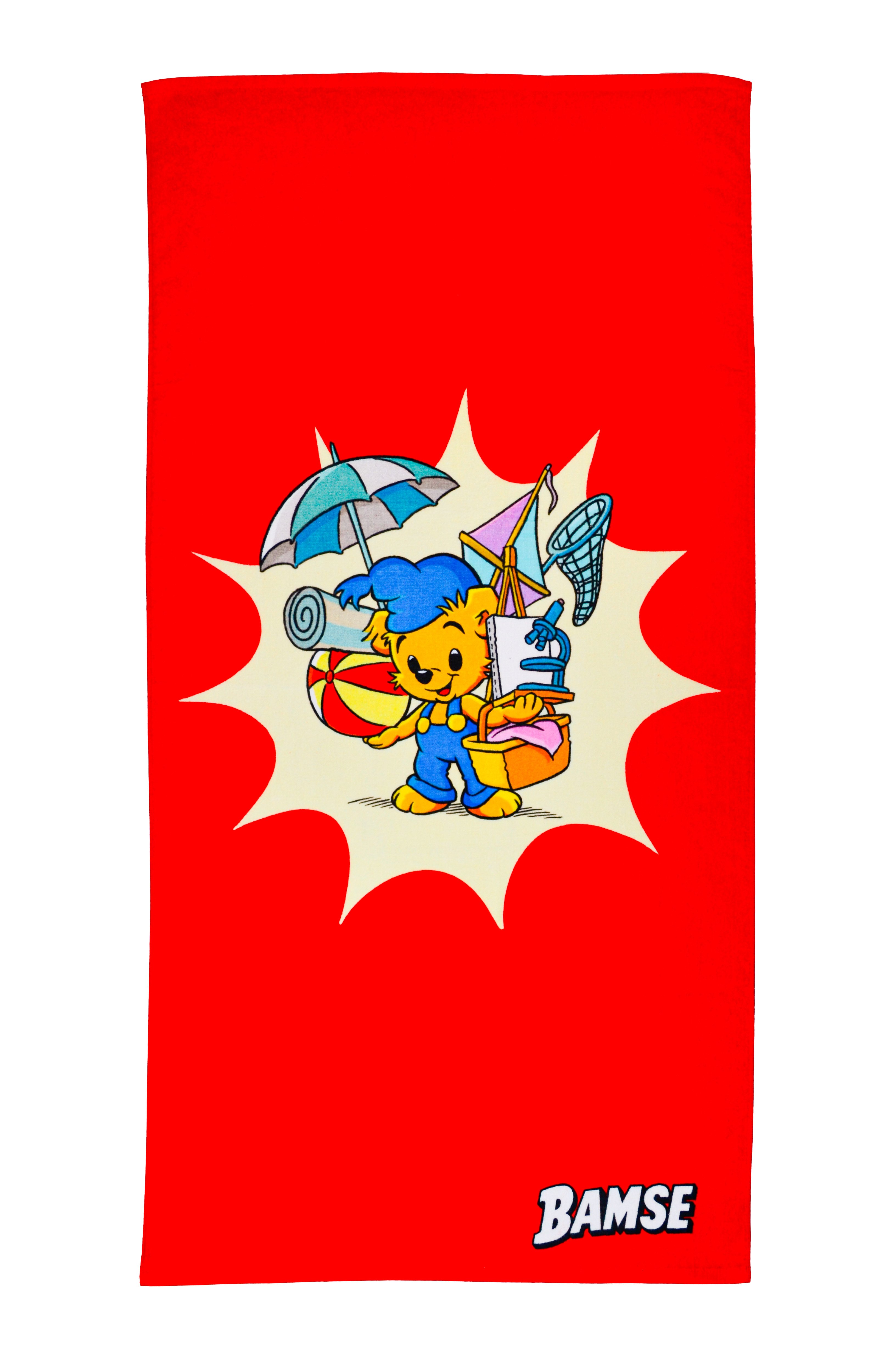 Swimpy Badhandduk Bamse Stranden