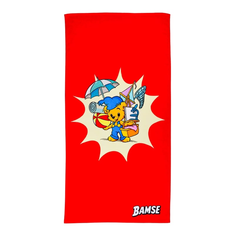 Köp 2 få 25% | Swimpy Badhandduk Bamse Stranden