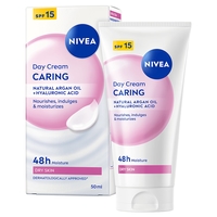 NIVEA Dagkräm Caring Day Cream SPF15 50 ml
