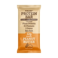 Fuelish Peanutbutter Plant Based Bar 50 g