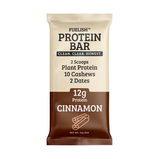 Fuelish Cinnamon Plant Based Bar 50 g